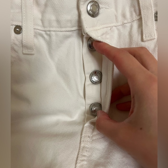 Jcrew Point Sur loose straight jean in white 29 - Picture 7 of 9